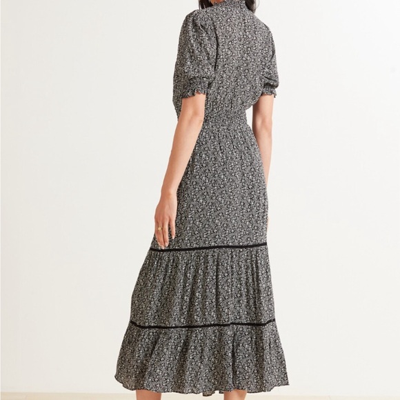 Evereve Blake Puff Sleeve Floral Dress - Picture 2 of 5